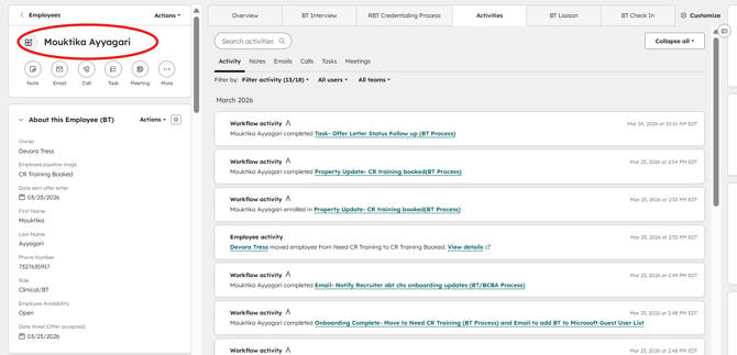 Primary display property
